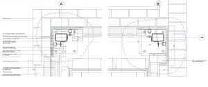 Steel structure insulation detail